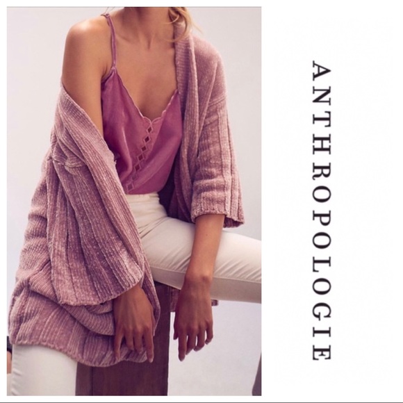 Anthropologie Sweaters - Anthropologie Chenille Cardigan